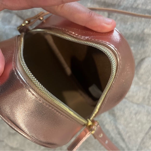 Bath And Body Works Metallic Crossbody Purse - Picture 7 of 8